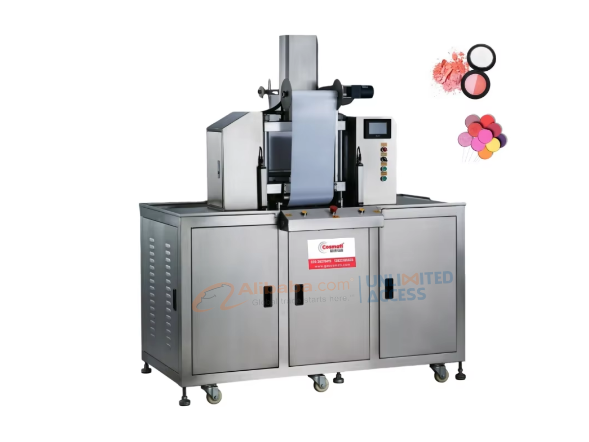 Máy ép phấn trang điểm bán tự động 