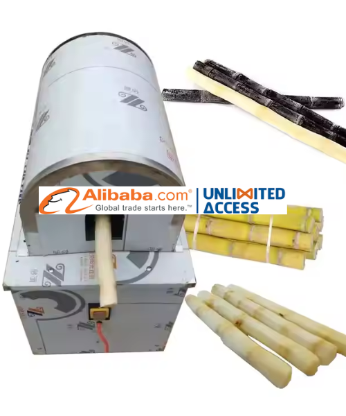máy bóc vỏ mía tự động