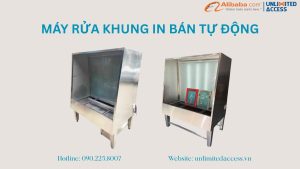 MÁY RỬA KHUNG IN BÁN TỰ ĐỘNG