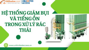HỆ THỐNG GIẢM BỤI VÀ TIẾNG ỒN TRONG XỬ LÝ RÁC THẢI