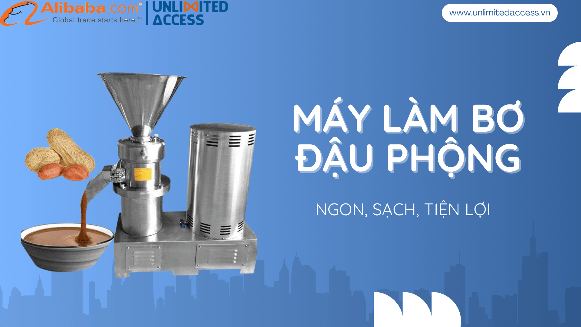 MÁY LÀM BƠ ĐẬU PHỘNG