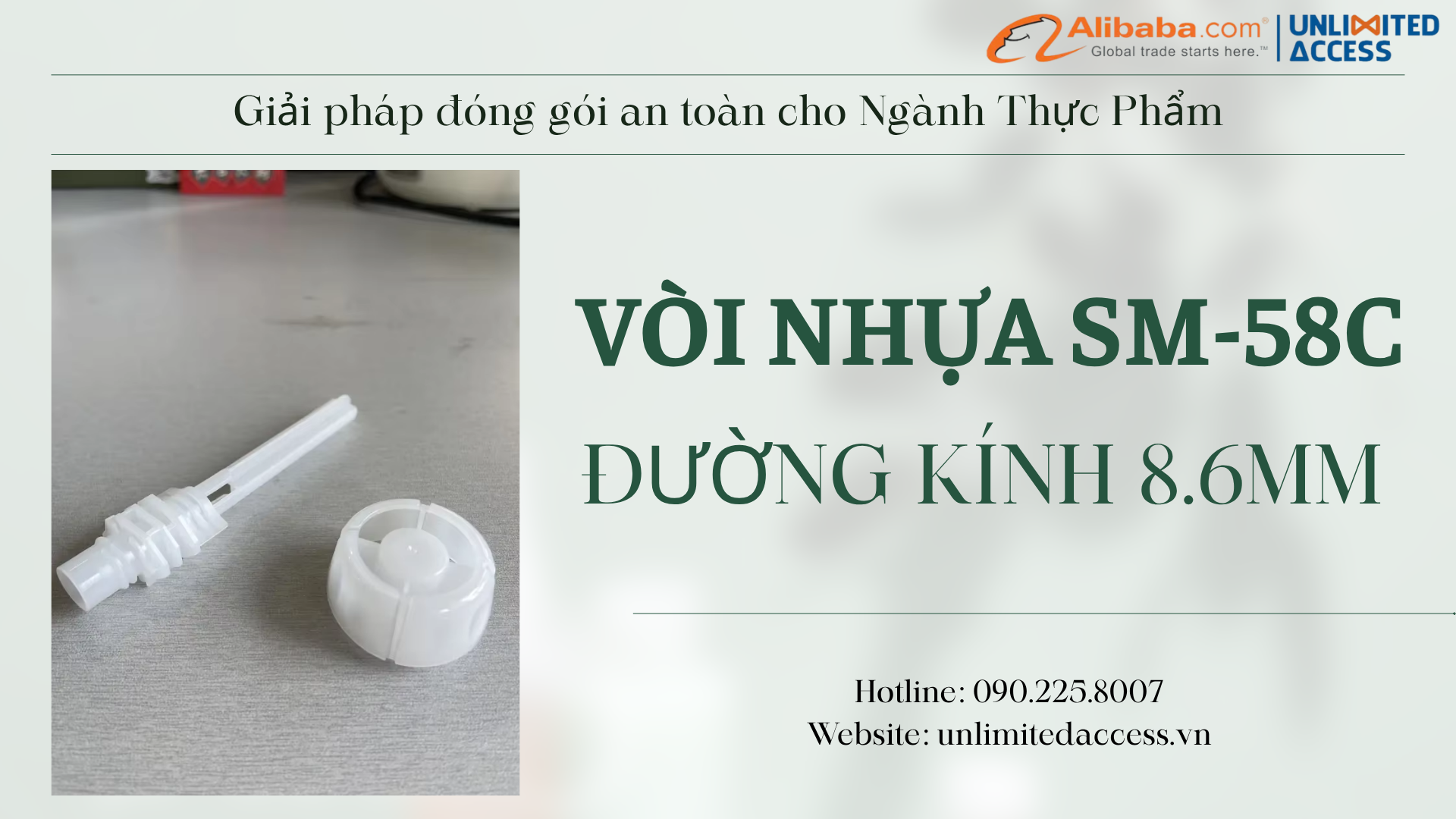 VÒI NHỰA SM-58C