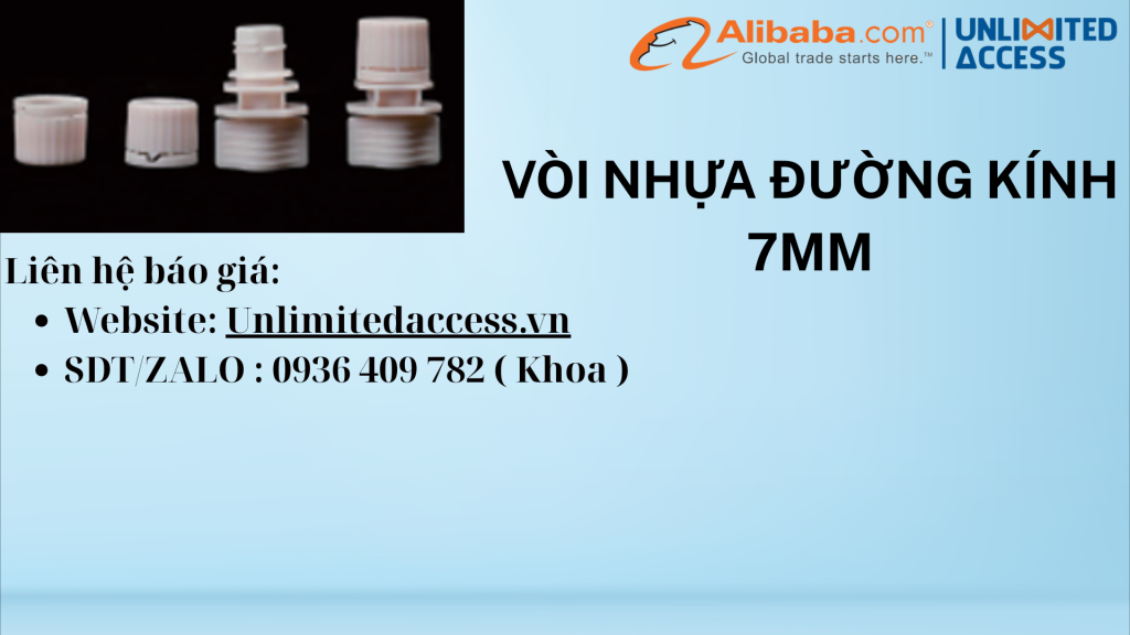 vòi nhựa 7mm