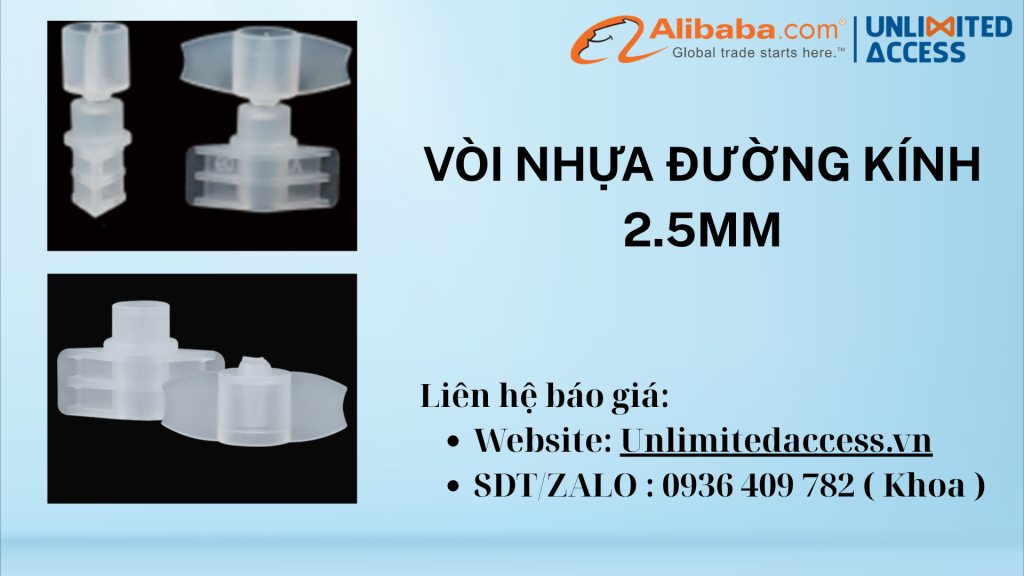 vòi nhựa
