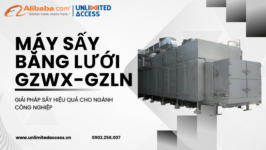 MÁY SẤY BĂNG LƯỚI