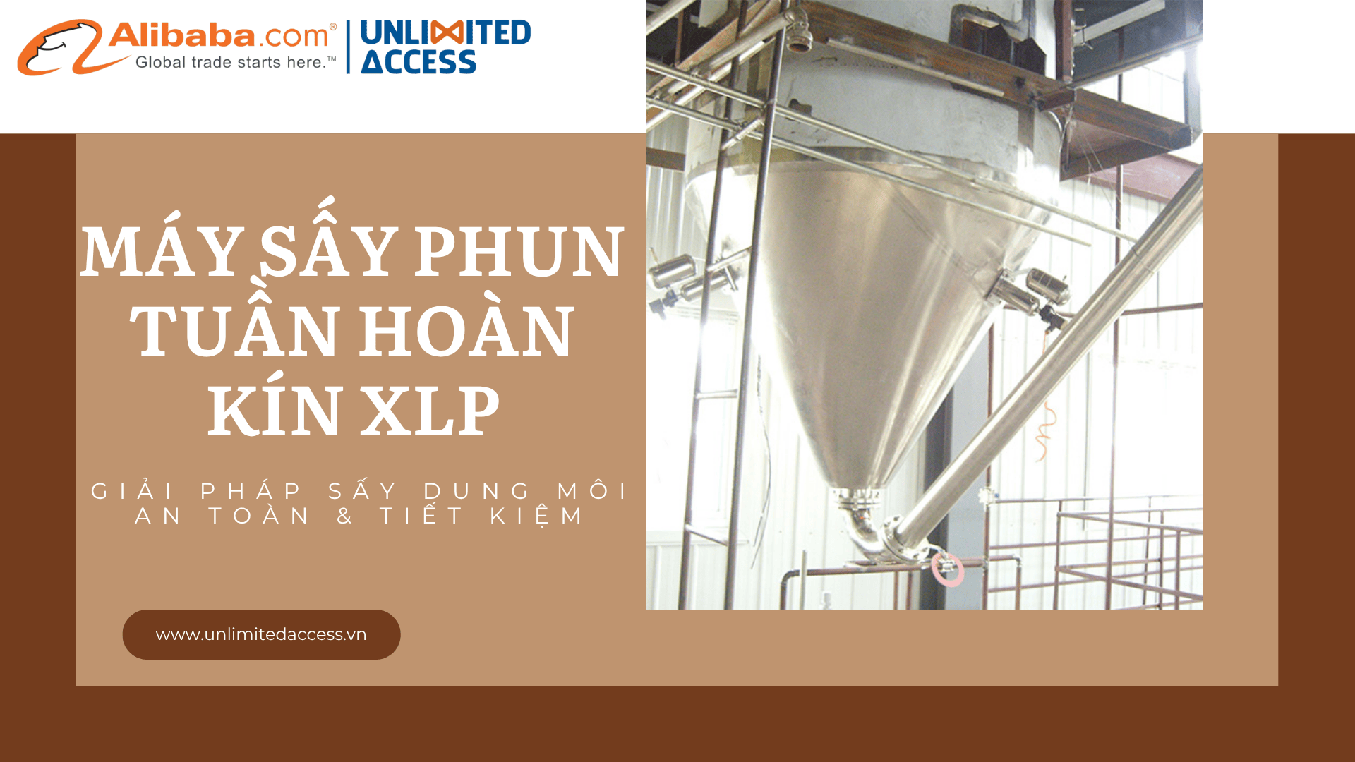 MÁY SẤY PHUN TUẦN HOÀN KÍN XLP