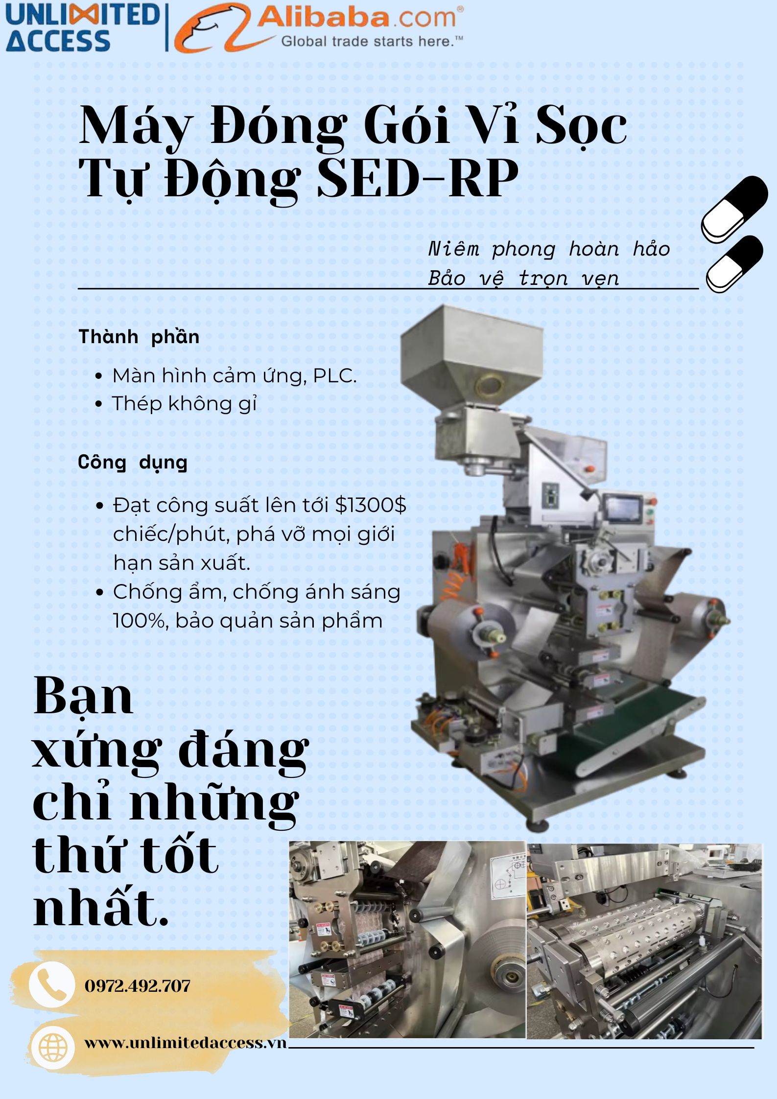 Xanh dương và Đen Super Swiss Thành phần và Lợi ích Áp phích Thuốc