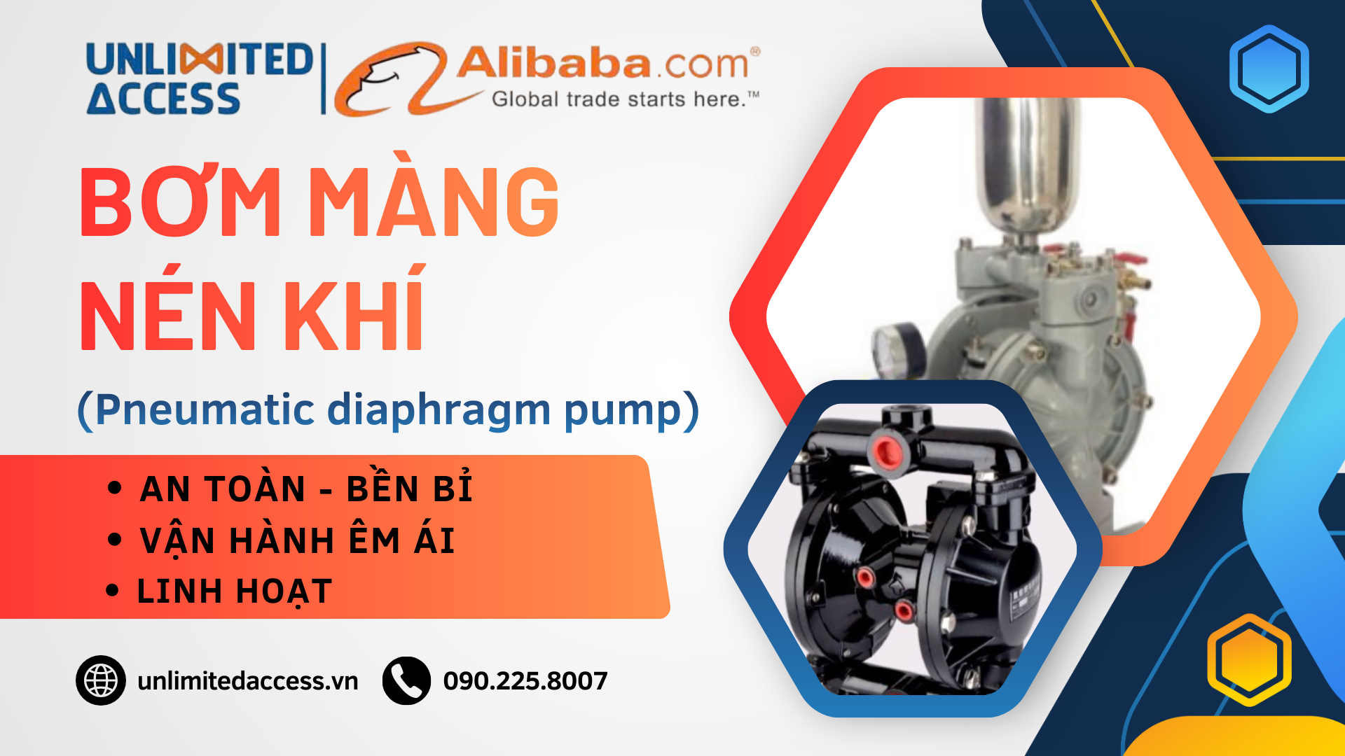 Bơm màng nén khí