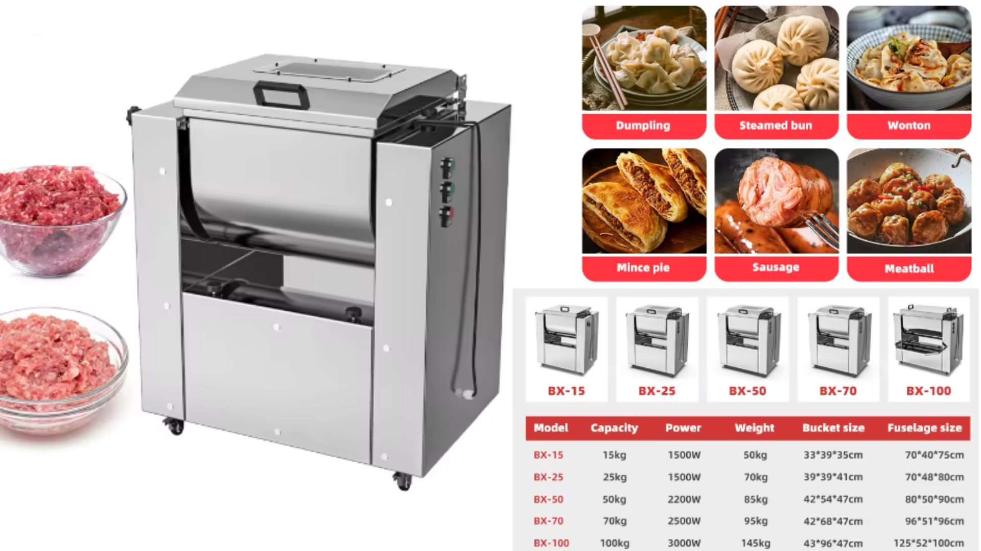 TRÂM - MÁY TRỘN THỊT CÔNG NGHIỆP INOX (1)