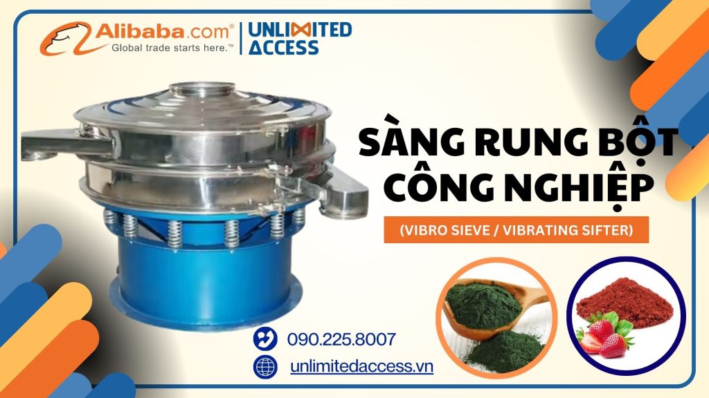 TRÂM - SÀNG RUNG BỘT CÔNG NGHIỆP