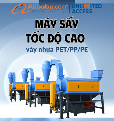 Máy sấy tốc độ cao cho vảy nhựa