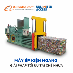 Máy ép kiện ngang