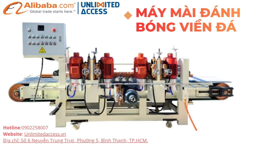 máy mài đánh bóng viền đá