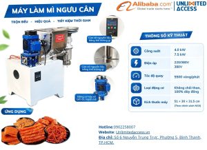 máy làm mì ngưu cân tự động