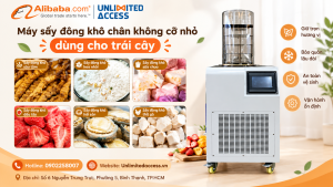 Máy sấy đông khô chân không cỡ nhỏ dùng trong chế biến thực phẩm và nghiên cứu