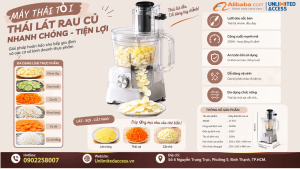 MÁY THÁI TỎI, RAU CỦ ĐA NĂNG