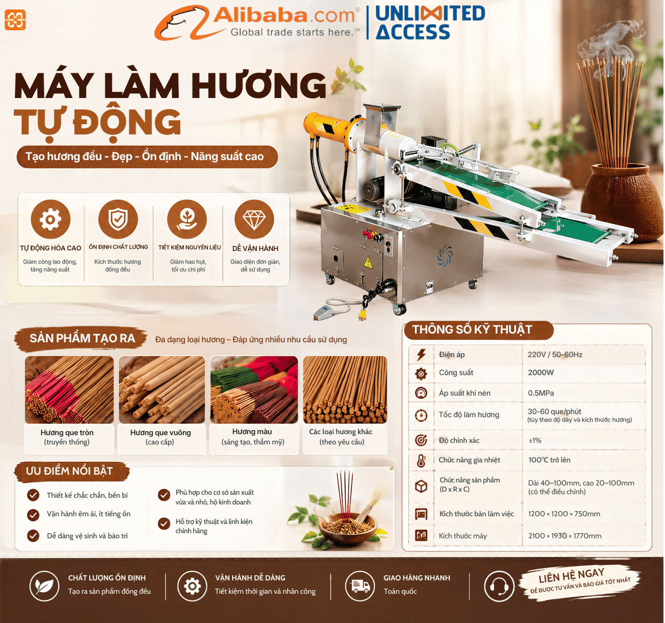 MÁY LÀM HƯƠNG TỰ ĐỘNG 